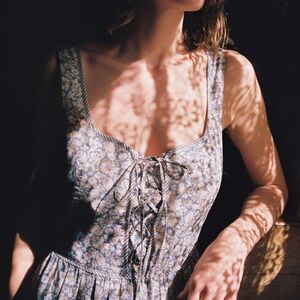 Christy Dawn Adelle Dress Black Daisy Medium